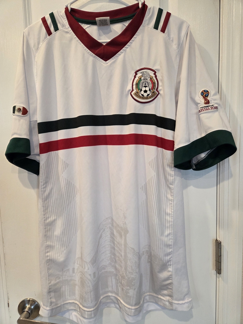 Mexico 2018 Vintage World Cup Soccer Jersey